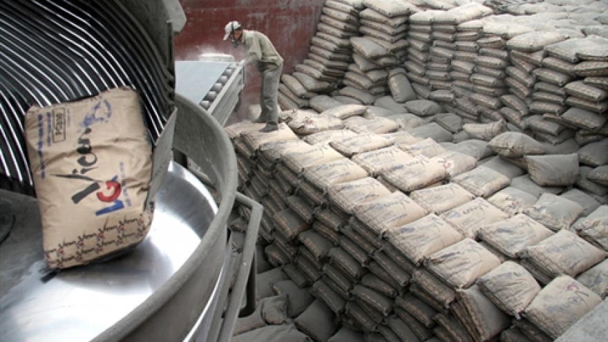 Exports of cement and clinker fall
